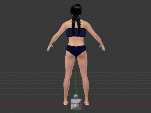 A Woman in a Bikini 08 3D मॉडल