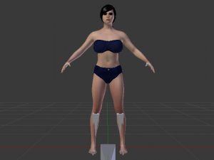 A Woman in a Bikini 08 3D मॉडल