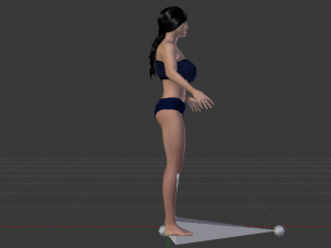 A Woman in a Bikini 08 3D मॉडल