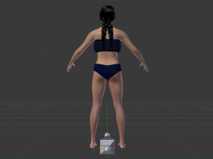 A Woman in a Bikini 08 3D मॉडल