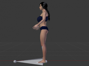 A Woman in a Bikini 08 3D मॉडल
