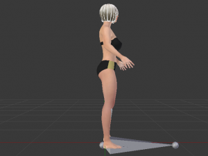 A Woman in a Bikini 09 3D Model