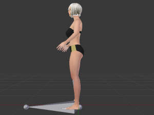 A Woman in a Bikini 09 3D Model