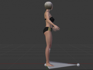 A Woman in a Bikini 09 3D Model