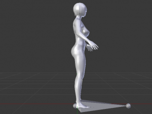 A Woman in a Bikini 09 3D Model