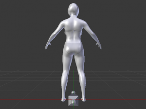 A Woman in a Bikini 09 3D Model