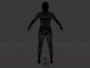 A Woman in a Bikini 09 3D Model