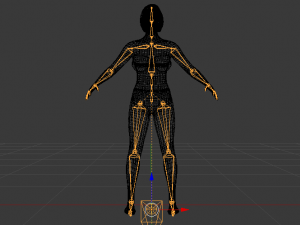 A Woman in a Bikini 09 3D Model