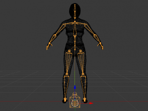 A Woman in a Bikini 09 3D Model