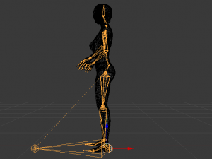 A Woman in a Bikini 09 3D Model
