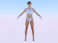 A Woman in a Bikini 010 3D Models