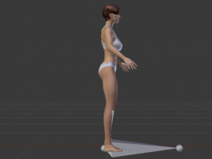 A Woman in a Bikini 010 3D Model