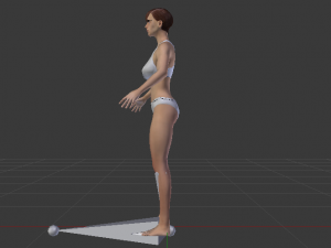 A Woman in a Bikini 010 3D Model