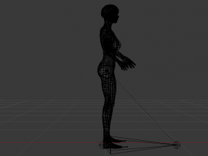 A Woman in a Bikini 010 3D Model