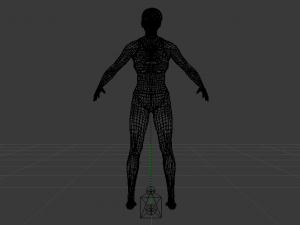 A Woman in a Bikini 010 3D Model