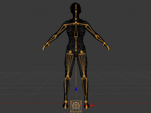 A Woman in a Bikini 010 3D Model