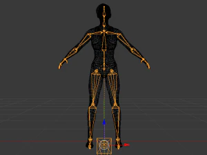 A Woman in a Bikini 010 3D Model