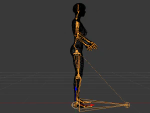 A Woman in a Bikini 010 3D Model