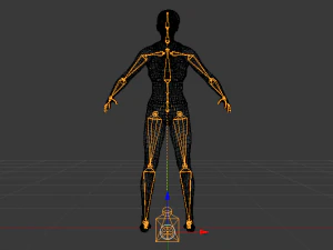 A Woman in a Bikini 010 3D Model