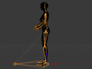 A Woman in a Bikini 010 3D Model