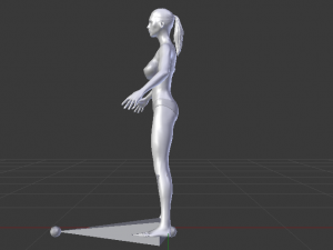 A Woman in a Bikini 011 3D Model