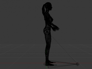 A Woman in a Bikini 011 3D Model