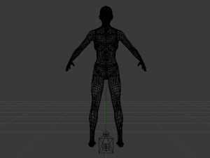 A Woman in a Bikini 011 3D Model