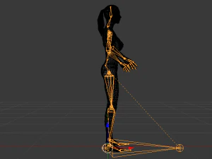 A Woman in a Bikini 011 3D Model