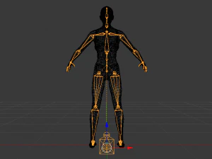 A Woman in a Bikini 011 3D Model