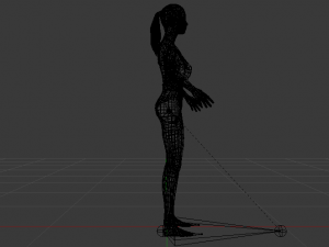 A Woman in a Swimsuit 01 Modèle 3D