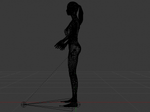 A Woman in a Swimsuit 01 Modèle 3D