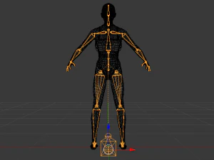 A Woman in a Swimsuit 01 3D Model