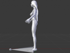 A Woman in a Swimsuit 02 3D Модель