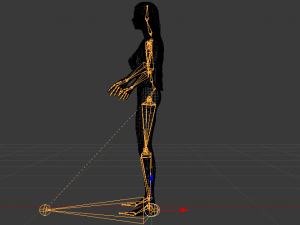A Woman in a Swimsuit 02 3D Модель