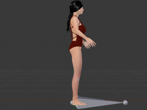 A Woman in a Swimsuit 03 3D 模型