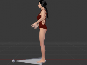 A Woman in a Swimsuit 03 3D 模型
