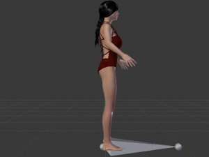 A Woman in a Swimsuit 03 3D 模型