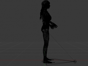 A Woman in a Swimsuit 03 3D 模型