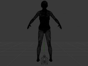 A Woman in a Swimsuit 03 3D 模型