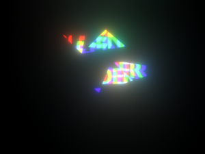 Glitch Effect - made in Blender 3D Модель