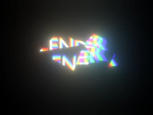 Glitch Effect - made in Blender 3D Model