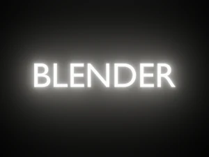 Glitch Effect - made in Blender 3D Model