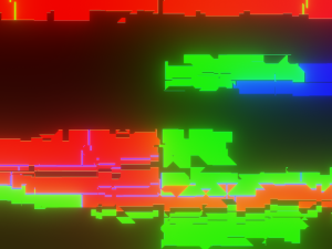 Glitching Animation - made in Blender 3D Model