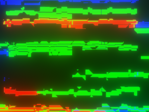 Glitching Animation - made in Blender 3D Model