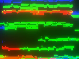 Glitching Animation - made in Blender 3D Model