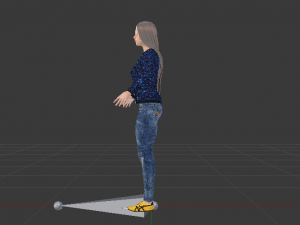 Woman in Casual Clothes 01 3D Model