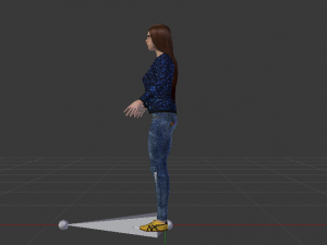 Woman in Casual Clothes 01 3D Model