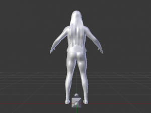 Woman in Casual Clothes 01 3D Model