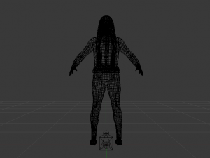 Woman in Casual Clothes 01 3D Model