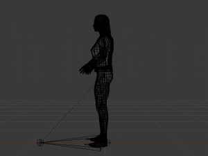 Woman in Casual Clothes 01 3D Model
